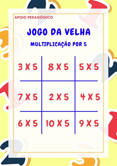 jogo de multiplicação 5 ano